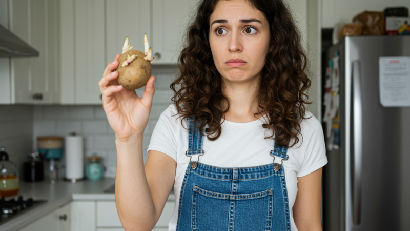 Se Você Achar Uma Batata Com Estes “Brotos” Jogue Fora Imediatamente, Você Pode Pegar Ca… Ver Mais