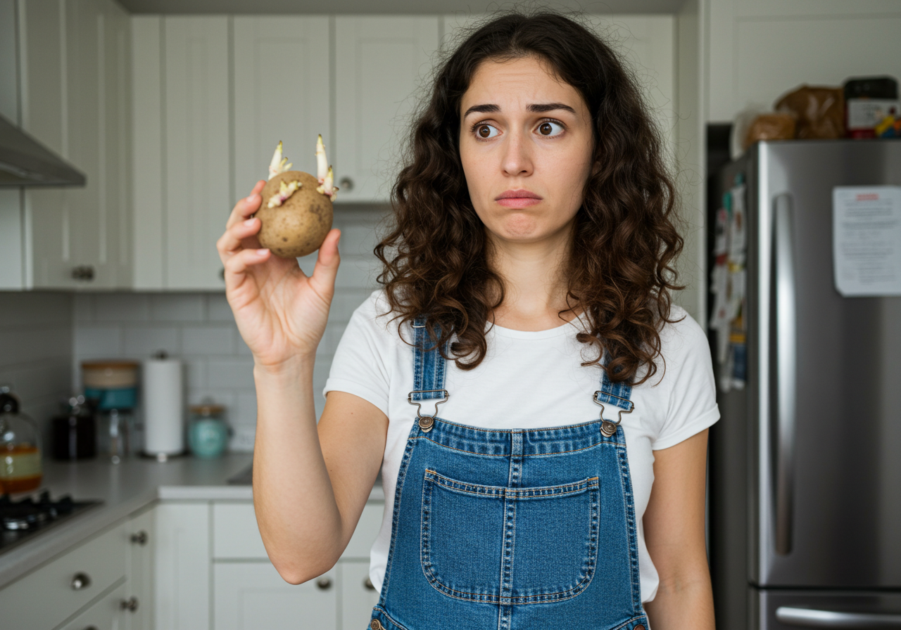 Se Você Achar Uma Batata Com Estes “Brotos” Jogue Fora Imediatamente, Você Pode Pegar Ca… Ver Mais