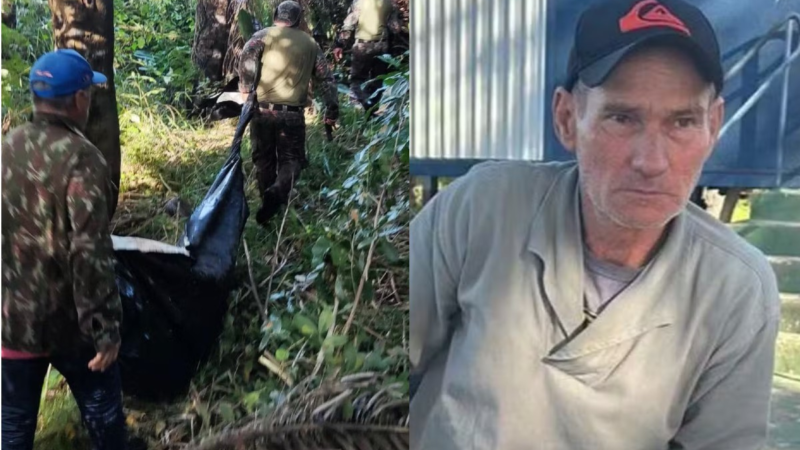 (Só Veja se Tiver Coragem) Primeira Imagem do Corpo do Homem Morto Por Onça É de Assus…Veja as fotos