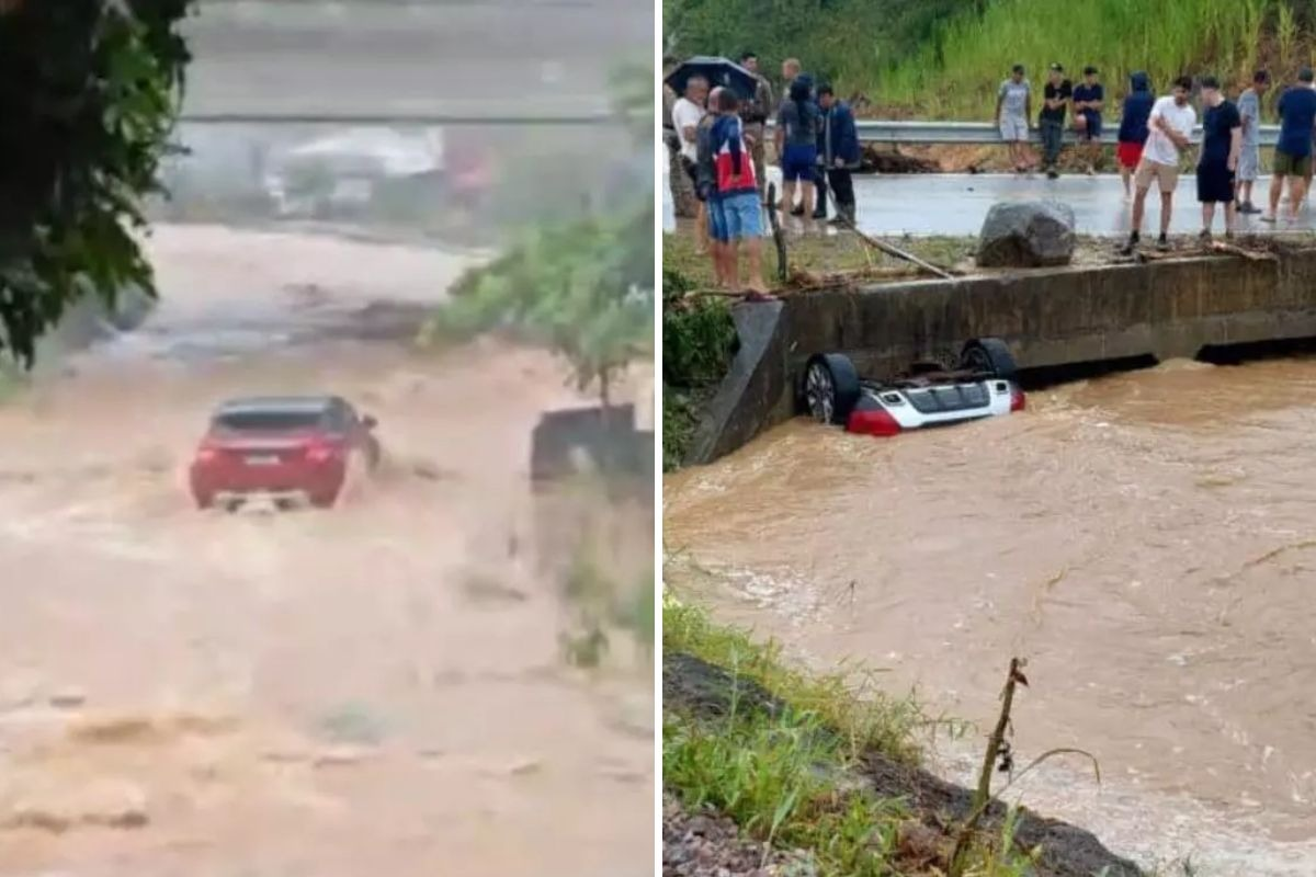 Pai, mãe e bebê morrem afogados após carro ser arrastado; vídeo mostra moment…Ver Mais